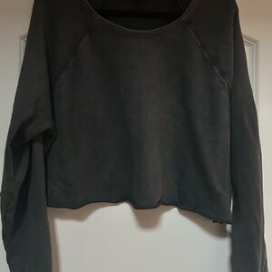 Universal Thread Women's Dark Gray Sweatshirt